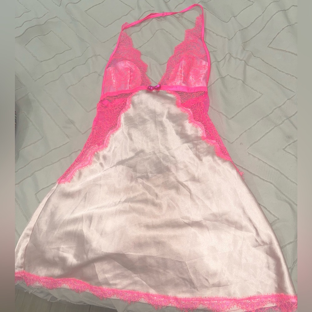 Victoria's Secret Pink Chemise Silky Intimates